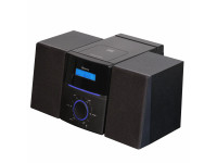 Denver Sistema Som 2.0 C/ Visor LCD FM/CD/AUX 2x20W Denver Sistema Som 2.0 C/ Visor LCD FM/CD/AUX 2x20W